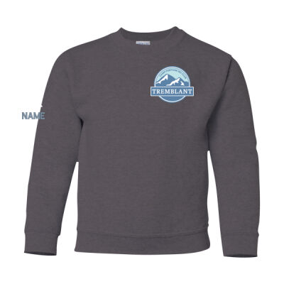 Gildan Youth Tremblant Emblem Printed Crewneck Thumbnail