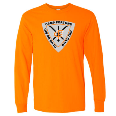 Gildan Unisex CF Crest Printed Long Sleeve Thumbnail