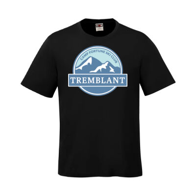 Coast Unisex Tremblant Crest Printed Performance T-Shirt Thumbnail